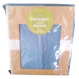 WeeSprout Organic Cotton Sleep Sack Blanket Baby Sleeping Bag (LG) (5 AVAILABLE)